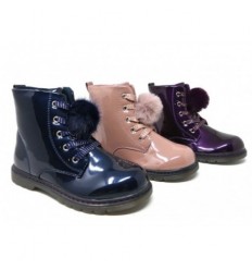 BOTA NIÑA POMPON