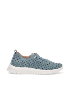 ZAPATO SPORT PIEL CALADA CORDON ELASTICO 2